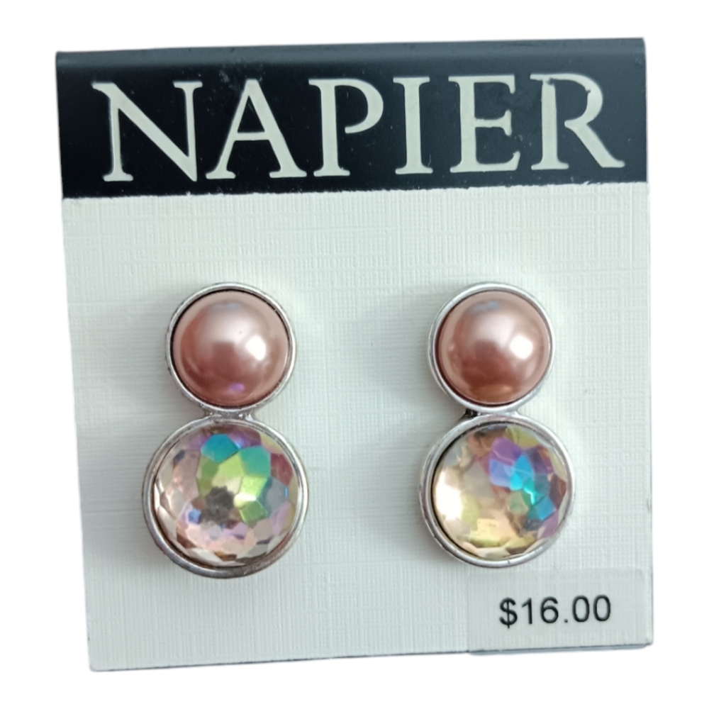 NAPIER - Drop Post Earrings